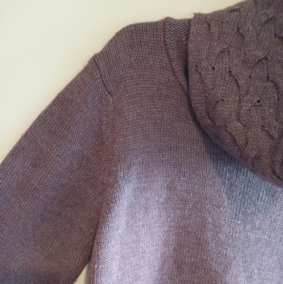 Luigi Baldo Made in Italy Purple Merino & Alpaca Wool Blend Sweater - Picture 5 of 9